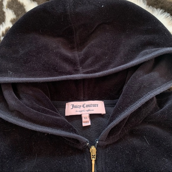 Black and gold Juicy Couture track jacket. - Picture 4 of 4